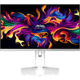 MSI MAG 272QPWDE QD-OLED X28 26.5" Moniteur gaming Blanc, 1x DisplayPort, 2x HDMI, 1x USB-C, 280 Hz, 67,3 cm (26.5"), 2560 x 1440 pixels, Wide Quad HD, QD-OLED, 0,031 ms, Blanc