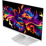 MSI MAG 272QPWDE QD-OLED X28 26.5" Moniteur gaming Blanc, 1x DisplayPort, 2x HDMI, 1x USB-C, 280 Hz, 67,3 cm (26.5"), 2560 x 1440 pixels, Wide Quad HD, QD-OLED, 0,031 ms, Blanc