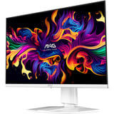 MSI MAG 272QPWDE QD-OLED X28 26.5" Moniteur gaming Blanc, 1x DisplayPort, 2x HDMI, 1x USB-C, 280 Hz, 67,3 cm (26.5"), 2560 x 1440 pixels, Wide Quad HD, QD-OLED, 0,031 ms, Blanc
