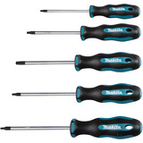 Makita Set de tournevis 5 pièces Noir/Bleu