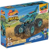 Mattel Hot Wheels Construx Monster Truck Wrex, Jouets de construction Jeu de construction, 5 an(s), Plastique, 187 pièce(s), 340 g
