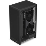 NZXT H2 Flow boîtier mini tower Noir | 2x USB-A | 1x USB-C | Verre Trempé