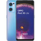 Oppo Find X5 Lite 16,3 cm (6.43") Double SIM Android 12 5G USB Type-C 8 Go 256 Go 4500 mAh Bleu, Smartphone Bleu clair/Rose, 16,3 cm (6.43"), 8 Go, 256 Go, 64 MP, Android 12, Bleu