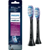Philips Sonicare G3 Premium Gum Care HX9052/33 Lot de 2 + blanc + têtes de brosse soniques, Tête brosse à dent électrique Noir, 2 pièce(s), Noir, Doux, Caoutchouc, 2 Series plaque control 2 Series plaque defense 3 Series gum health DiamondClean DiamondClean...