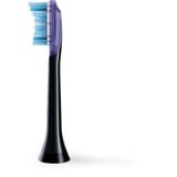 Philips Sonicare G3 Premium Gum Care HX9052/33 Lot de 2 + blanc + têtes de brosse soniques, Tête brosse à dent électrique Noir, 2 pièce(s), Noir, Doux, Caoutchouc, 2 Series plaque control 2 Series plaque defense 3 Series gum health DiamondClean DiamondClean...