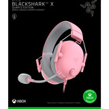 Razer BlackShark V2 X Xbox casque gaming over-ear Rose/gris