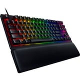 Razer RZ03-03941100-R3G1 clavier USB QWERTZ Allemand Noir, clavier gaming Noir, Layout DE, Razer Clicky Optical (Purple), Sans clé (80 - 87%), USB, Clavier mécanique, QWERTZ, LED RGB, Noir