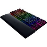 Razer RZ03-03941100-R3G1 clavier USB QWERTZ Allemand Noir, clavier gaming Noir, Layout DE, Razer Clicky Optical (Purple), Sans clé (80 - 87%), USB, Clavier mécanique, QWERTZ, LED RGB, Noir