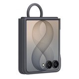 Samsung Coque avec anneau magnétique en silicone, Housse smartphone Graphite