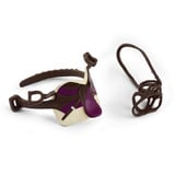 Schleich HORSE CLUB Etalon pure race espagnole avec selle et bride, Figurine Marron, 5 an(s), Multicolore
