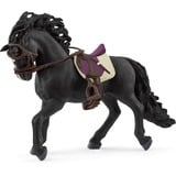Schleich HORSE CLUB Etalon pure race espagnole avec selle et bride, Figurine Marron, 5 an(s), Multicolore