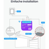 SwitchBot Relay Switch Garage, Relais Violet