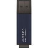 Team Group C211 lecteur USB flash 16 Go USB Type-A 3.2 Gen 1 (3.1 Gen 1) Bleu, Clé USB Gris bleu foncé, 16 Go, USB Type-A, 3.2 Gen 1 (3.1 Gen 1), Casquette, 8 g, Bleu