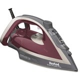Tefal Smart Protect Plus FV6870 Fer à repasser à sec ou à vapeur Semelle Durilium Airglide 2800 W Rouge, Fer à vapeur Gris/rouge foncé, Fer à repasser à sec ou à vapeur, Semelle Durilium Airglide, 2 m, 260 g/min, Rouge, 40 g/min