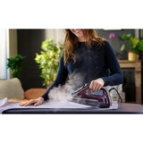Tefal Smart Protect Plus FV6870 Fer à repasser à sec ou à vapeur Semelle Durilium Airglide 2800 W Rouge, Fer à vapeur Gris/rouge foncé, Fer à repasser à sec ou à vapeur, Semelle Durilium Airglide, 2 m, 260 g/min, Rouge, 40 g/min