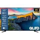Telefunken QU55K800, TV QLED Noir