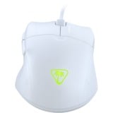 Turtle Beach Pure SEL - Souris gaming ergonomique ultralégère RGB, capteur optique DPI 8K, touches mécaniques, système de prétension, patins en PTFE pur, éclairage RGB Blanc Blanc, capteur optique DPI 8K, touches mécaniques, système de prétension, patins en PTFE pur, éclairage RGB Blanc, Droitier, Optique, USB Type-A, 8000 DPI, Blanc