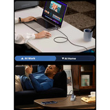 UGREEN 45068 câble USB 2 m USB C 0,48 Gbit/s 240 W Noir, Gris Noir/gris, 2 m, USB C, USB C, 0,48 Gbit/s, Noir, Gris