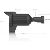 Ubiquiti AI LPR, Caméra de surveillance Noir