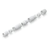 Ubiquiti UACC-RJ45-Coupler-C6A-Outdoor, Adaptateur Blanc