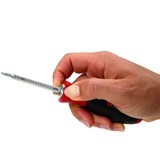 Wiha Tournevis avec jeu d'arbres interchangeables SYSTEM 6 Noir/Rouge, 9 pièces, sac à roulettes inclus