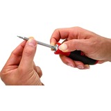 Wiha Tournevis avec jeu d'arbres interchangeables SYSTEM 6 Noir/Rouge, 9 pièces, sac à roulettes inclus