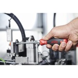 Wiha Tournevis avec jeu d'arbres interchangeables SYSTEM 6 Noir/Rouge, 9 pièces, sac à roulettes inclus