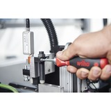 Wiha Tournevis avec jeu d'arbres interchangeables SYSTEM 6 Noir/Rouge, 9 pièces, sac à roulettes inclus