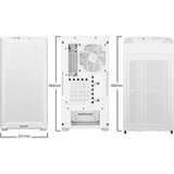 be quiet! PURE BASE 501 LX boîtier midi tower Blanc | 2x USB-A | 1x USB-C | RGB | Verre Trempé
