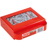 fischer 060515, Cheville Gris clair/Rouge