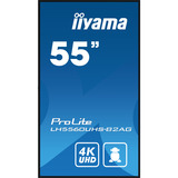 iiyama LH5560UHS-B2AG, Affichage public Noir (Mat)