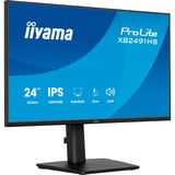 iiyama ProLite XB2491HS-B1 23.8" Moniteur Noir (Mat), 1x DisplayPort, 1x HDMI, 120 Hz, 60,5 cm (23.8"), 1920 x 1080 pixels, Full HD, LCD, Noir
