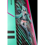 ALTERNATE Gaming-PC Hatsune Miku Édition Spéciale • RTX 5080 • AMD Ryzen™ 7 9800X3D • 64 GB RAM, PC gaming Turquoise/Rose