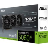 ASUS PRIME GeForce RTX 5060 Ti 8G, Carte graphique 3x DisplayPort, 1x HDMI
