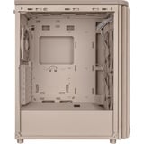 ASUS ProArt PA401 Wood Edition - Panneau en maille boîtier midi tower Beige | 2x USB-A | 1x USB-C | Window