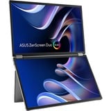 ASUS ZenScreen Duo OLED MQ149CD écran plat de PC 35,6 cm (14") 1920 x 1200 pixels WUXGA Argent 21" Moniteur  Argent, 35,6 cm (14"), 1920 x 1200 pixels, WUXGA, OLED, 1 ms, Argent