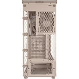 ASUS  boîtier midi tower Beige | 2x USB-A | 1x USB-C | Window
