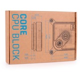 Alphacool Core 1 Aurora Noir, Refroidisseur CPU Noir