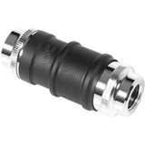 Alphacool ES Schnellverschluss BLH1A PushIn Set IG-IG, Connecteur Noir (Mat)/chrome