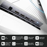 Arozzi Nova 34T2K165 34" Moniteur UltraWide gaming incurvé Blanc, 2x DisplayPort, 2x HDMI, 165 Hz