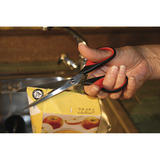 BESSEY Ciseaux polyvalents D821-160, Sécateur Noir/Rouge