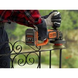 BLACK+DECKER BCG720N-XJ, Meuleuse d'angle Noir/Orange