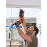 BLACK+DECKER BEHS01K-QS, Marteau piqueur Noir/Orange