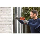 BLACK+DECKER BEHS01K-QS, Marteau piqueur Noir/Orange