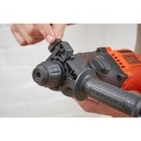 BLACK+DECKER BEHS01K-QS, Marteau piqueur Noir/Orange