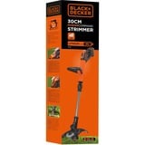 BLACK+DECKER STC1840EPC débroussailleuse et coupe-bordure 30 cm Batterie Noir, Orange, Coupe-bordures Orange/Noir, 30 cm, Fil de nylon, 1,5 mm, 7200 tr/min, Noir, Orange, 96 dB