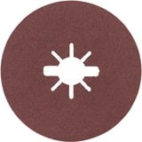 Bosch Disque abrasif en fibre X-LOCK R444 Expert pour métal, Ø 125mm, K100, Meule d’affûtage 