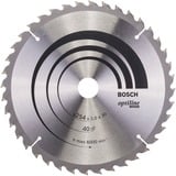 Bosch Lames de scies circulaires Optiline Wood, Lame de scie Bois, 25,4 cm, Bosch, 649 g, 1 pièce(s)