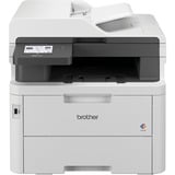 Brother MFC-L3760CDW imprimante multifonction LED A4 600 x 2400 DPI 26 ppm Wifi Gris clair, LED, Impression couleur, 600 x 2400 DPI, Copie couleur, A4, Noir, Blanc