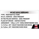 COBI M1A2 SEPv3 Abrams, Jouets de construction 